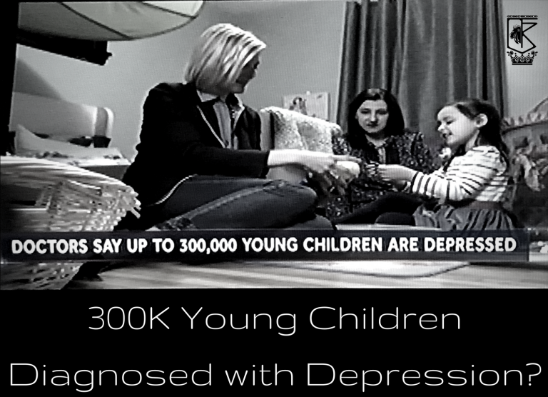 300K Young Children Diagnosed with Depression?