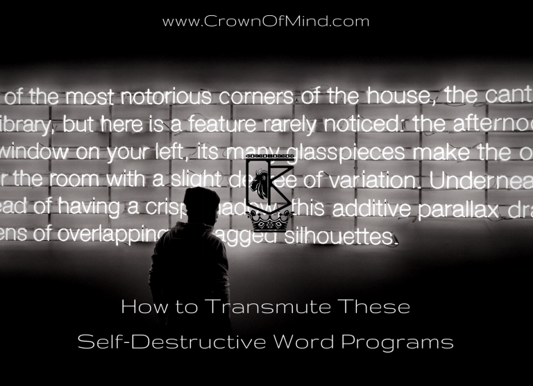 How to Transmute These Self-Destructive Word Programs