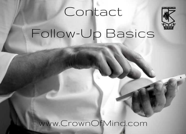 Contact Follow-Up Basics