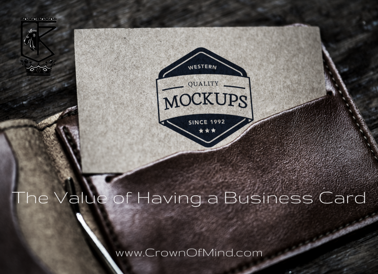 The Value of Having a Business Card
