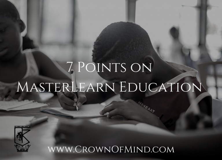 7 Points on MasterLearn Education