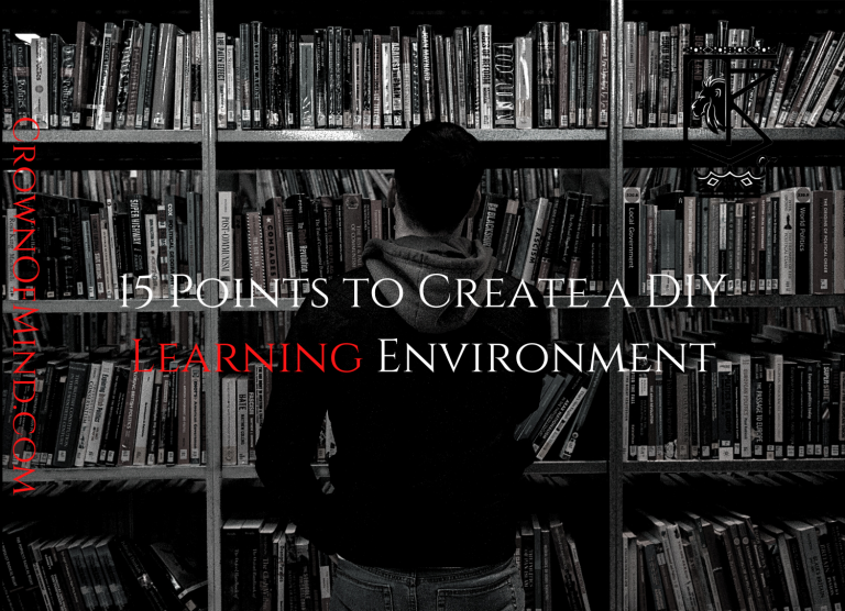 15 Points to Create a DIY Learning Environment