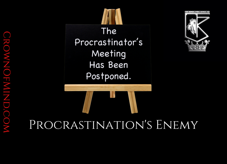 Procrastination’s Enemy